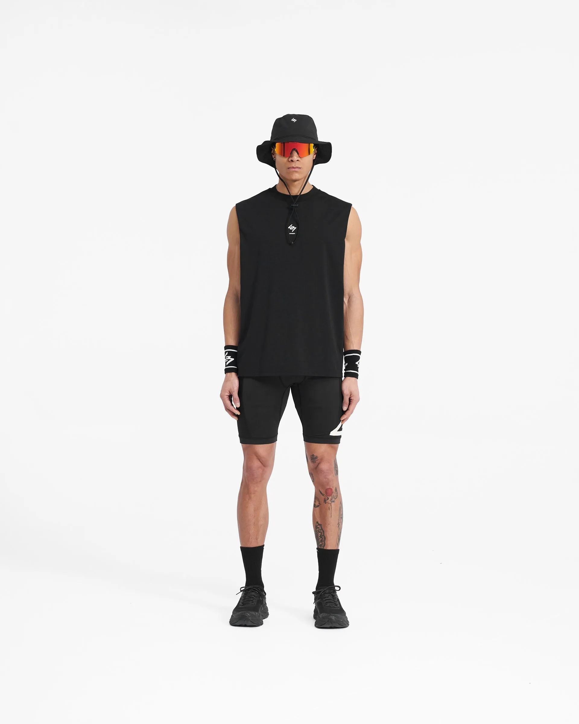 247 Oversized Tank - Jet Black