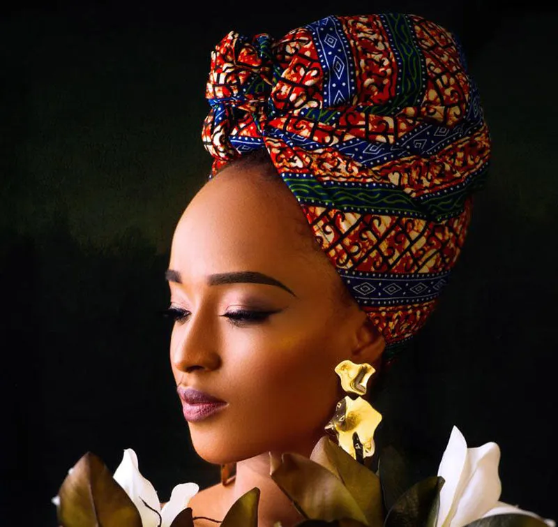 African Print Maha Head wrap