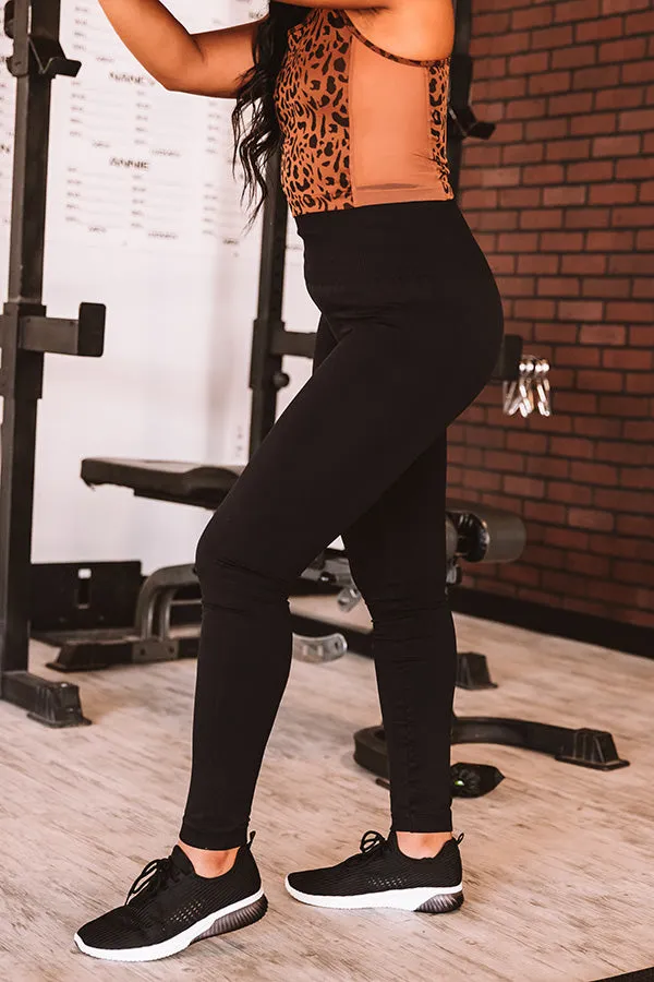 Aligned For Success High Waist Legging In Black