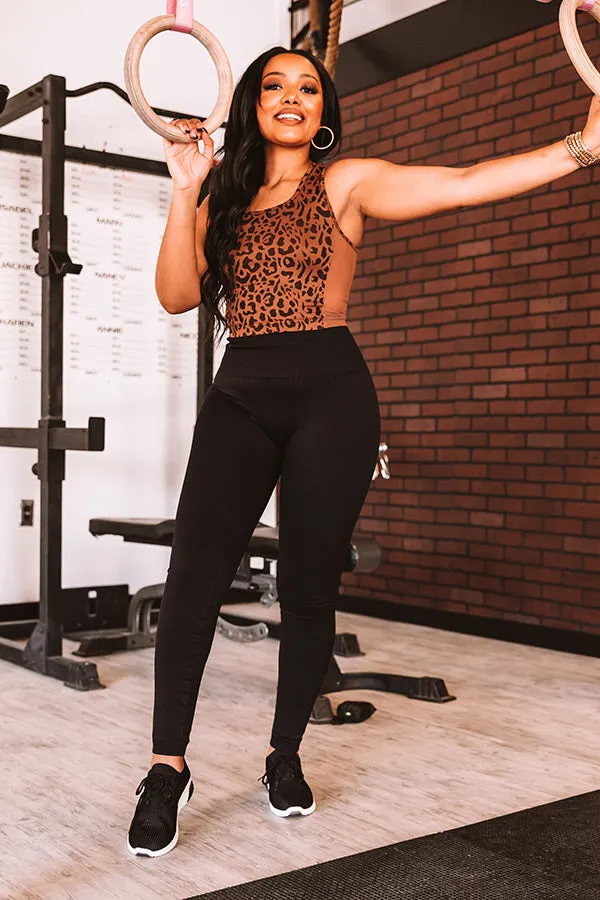 Aligned For Success High Waist Legging In Black