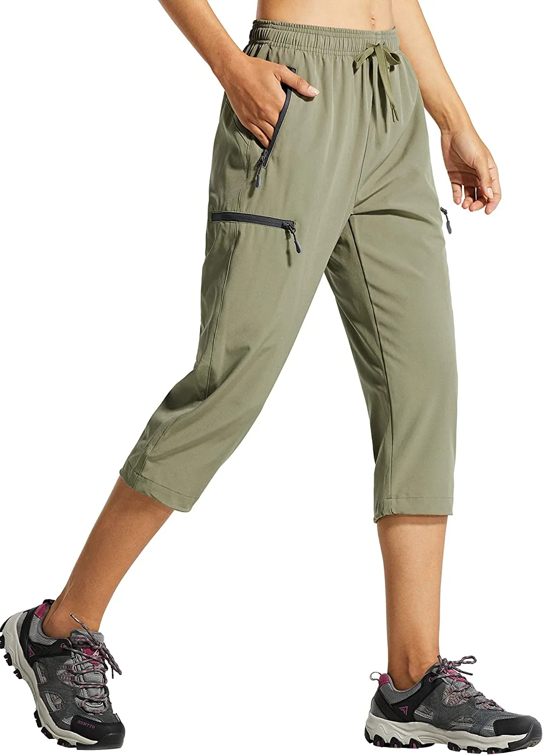 Amy Fashion - Cargo Hiking Pants Lightweight Quick Dry Capri Pants