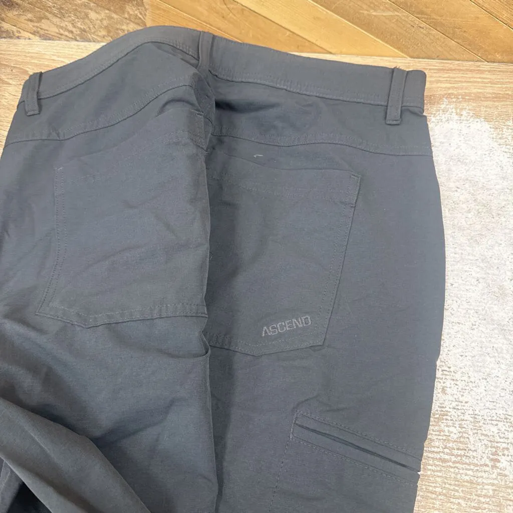 Ascend- hiking pants- MSRP $85: Dark Grey -unisex-32x32