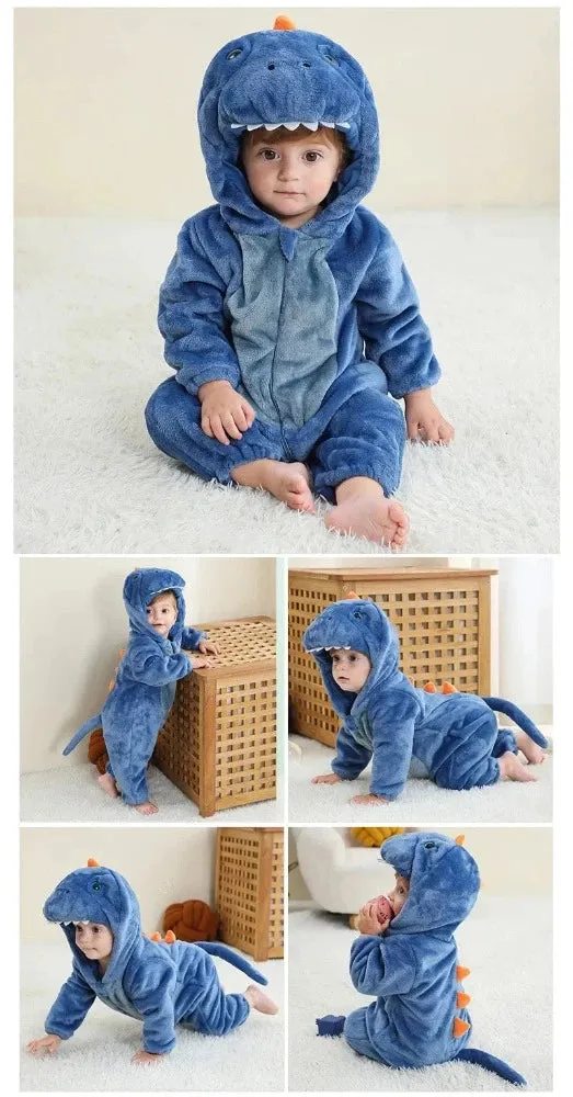 Baby Boys Onesies Costume Dinosaur Outfit