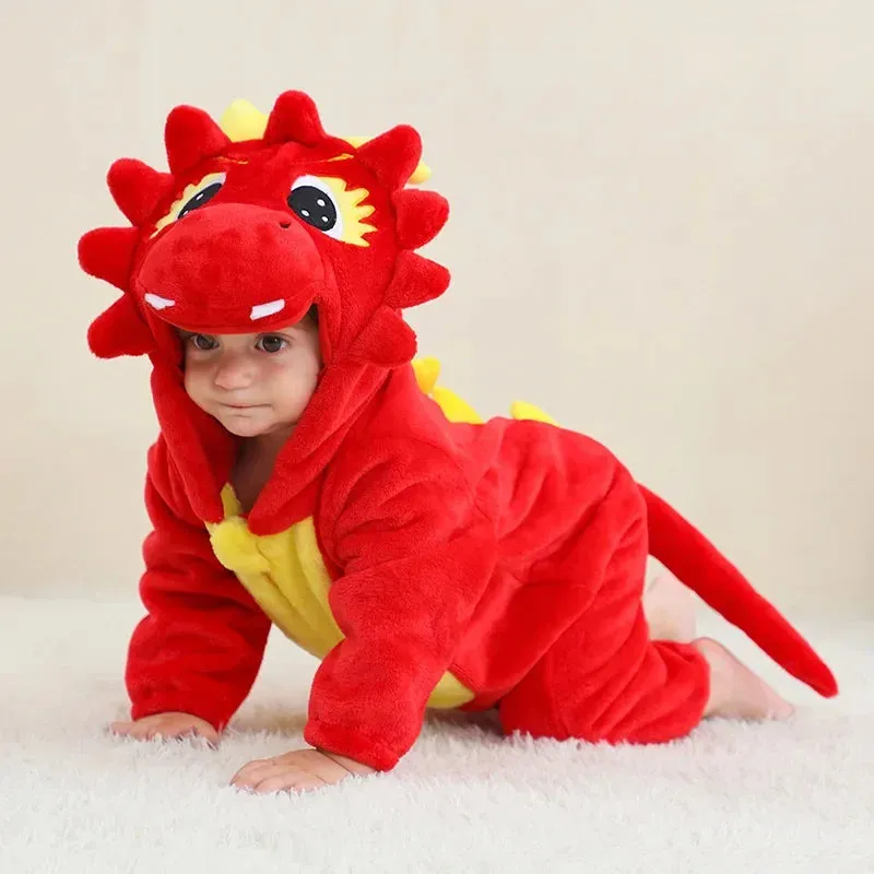 Baby Boys Onesies Costume Dinosaur Outfit