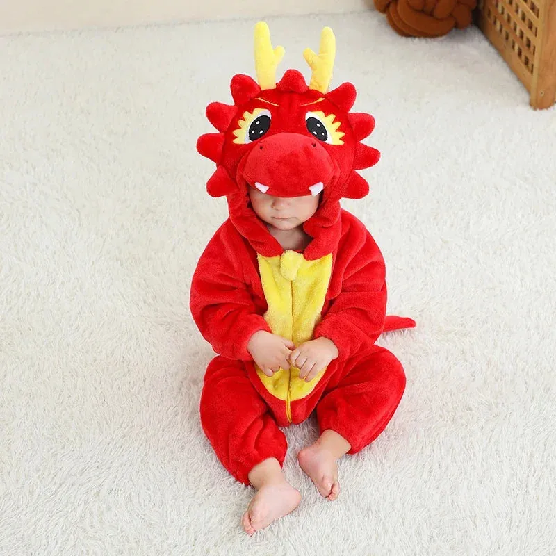 Baby Boys Onesies Costume Dinosaur Outfit