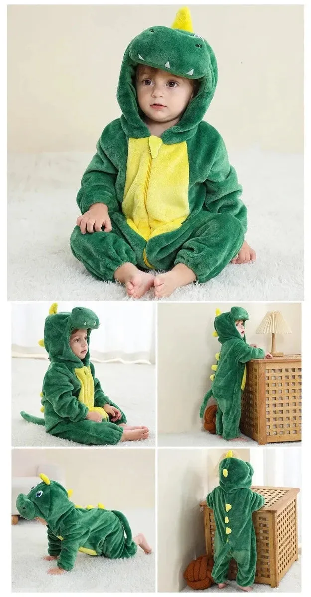 Baby Boys Onesies Costume Dinosaur Outfit