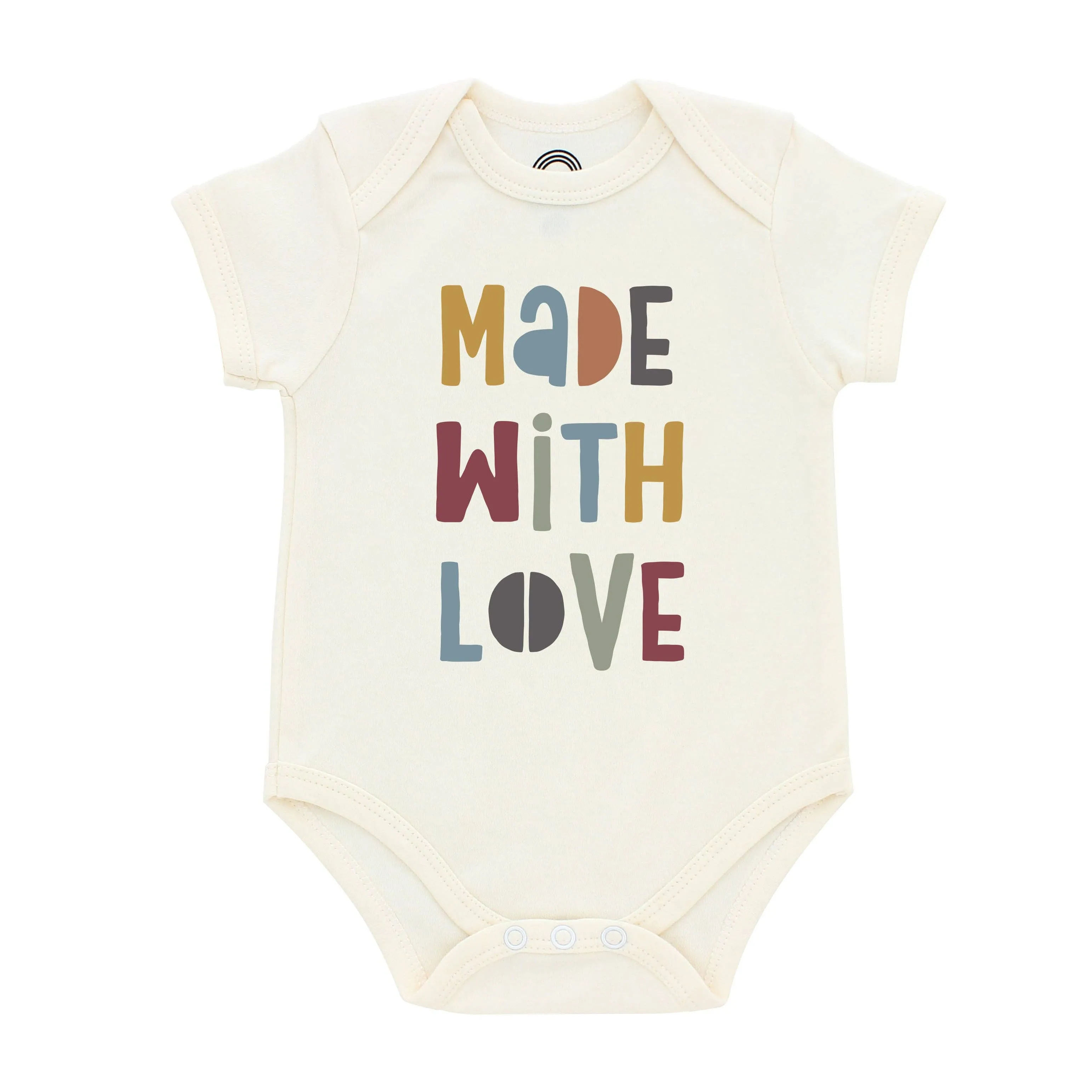 Baby Clothing - "Made with Love" Cotton Baby Onesie