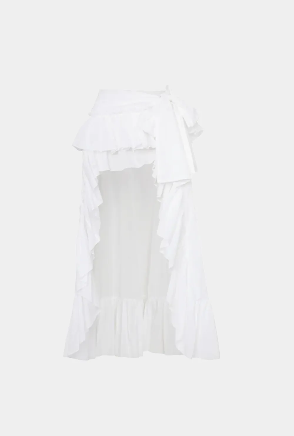 BAHAMAS WRAP SKIRT WHITE