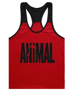 Brand gym vest clothes fitness mens muscle bodybuilding undershirt tank tops men gym sleeveless singlet clothing