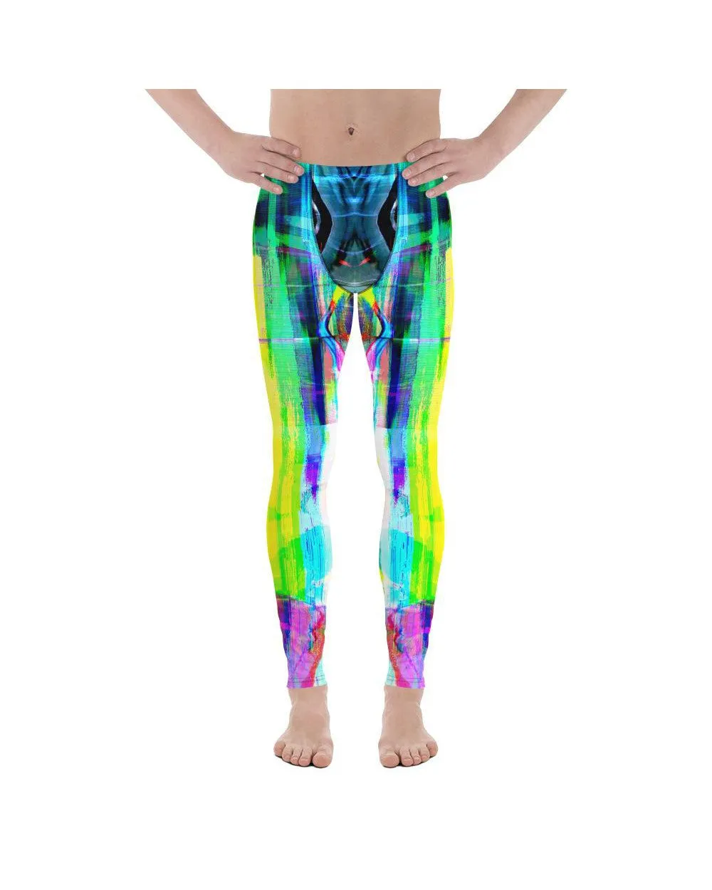 Bright Neon Rave Meggings