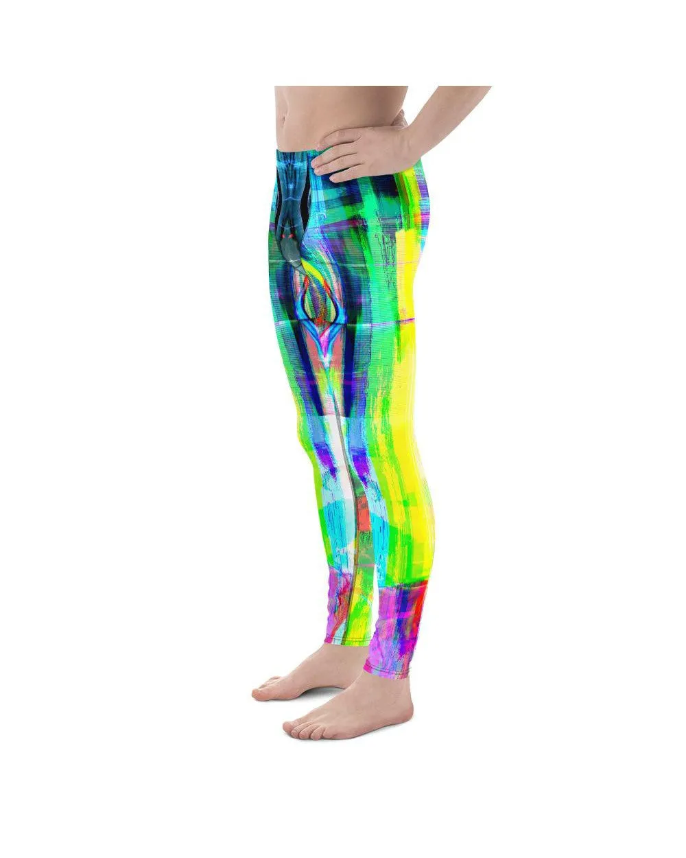 Bright Neon Rave Meggings