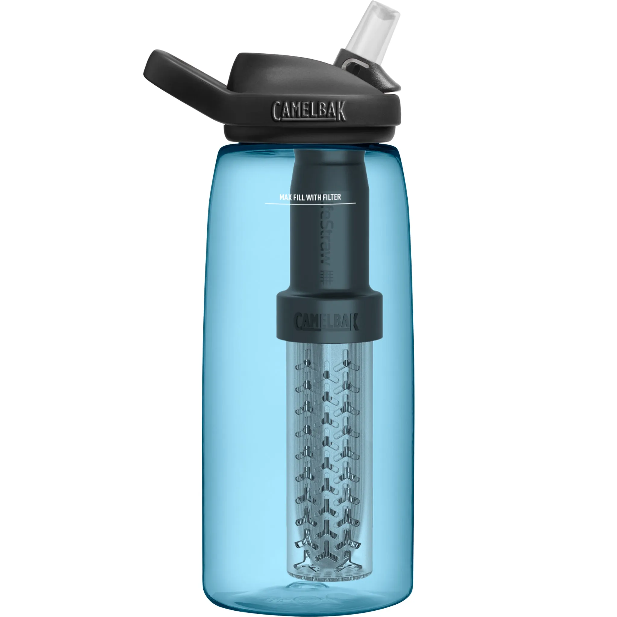 CamelBak Eddy  1L Filtered by LifeStraw Water Bottle