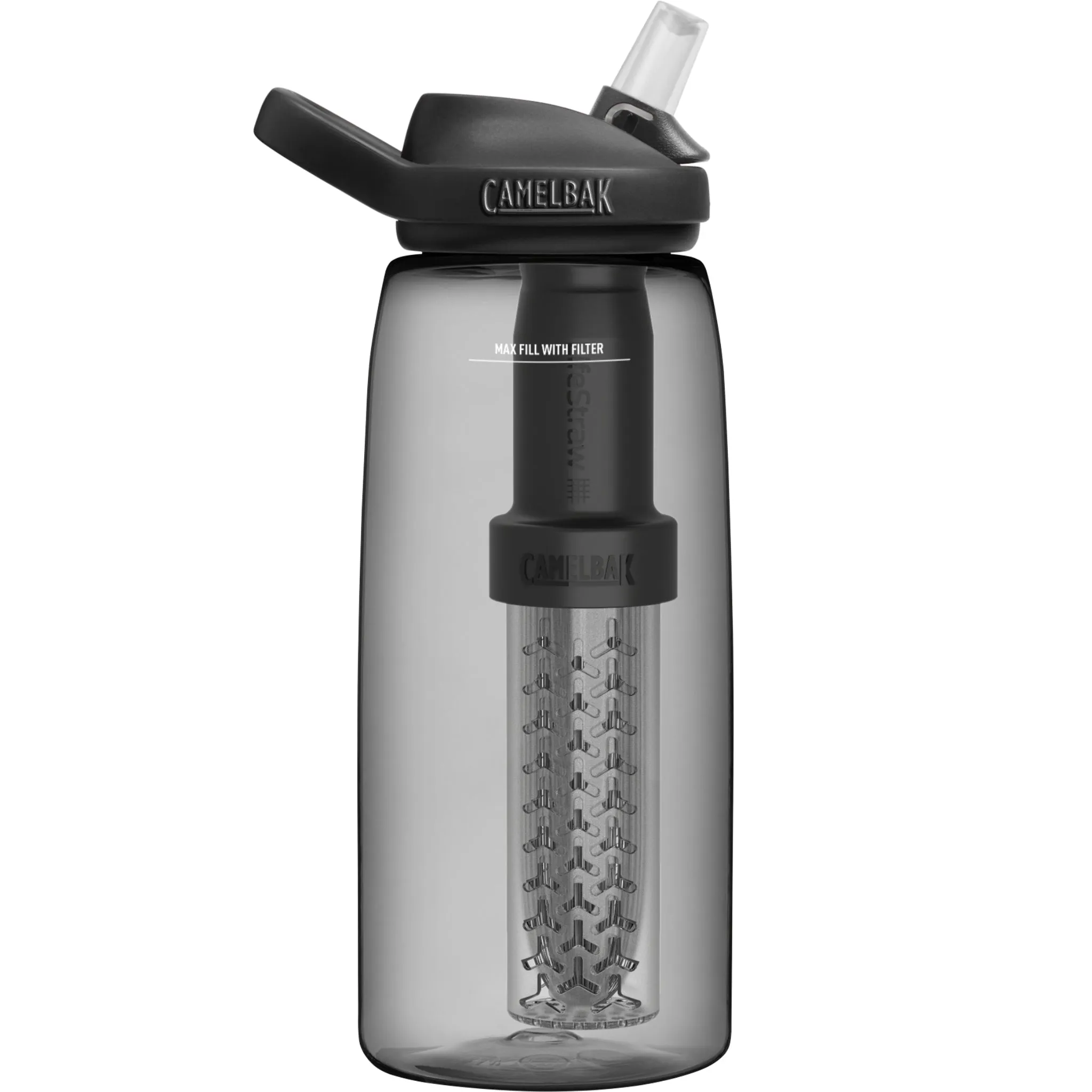 CamelBak Eddy  1L Filtered by LifeStraw Water Bottle