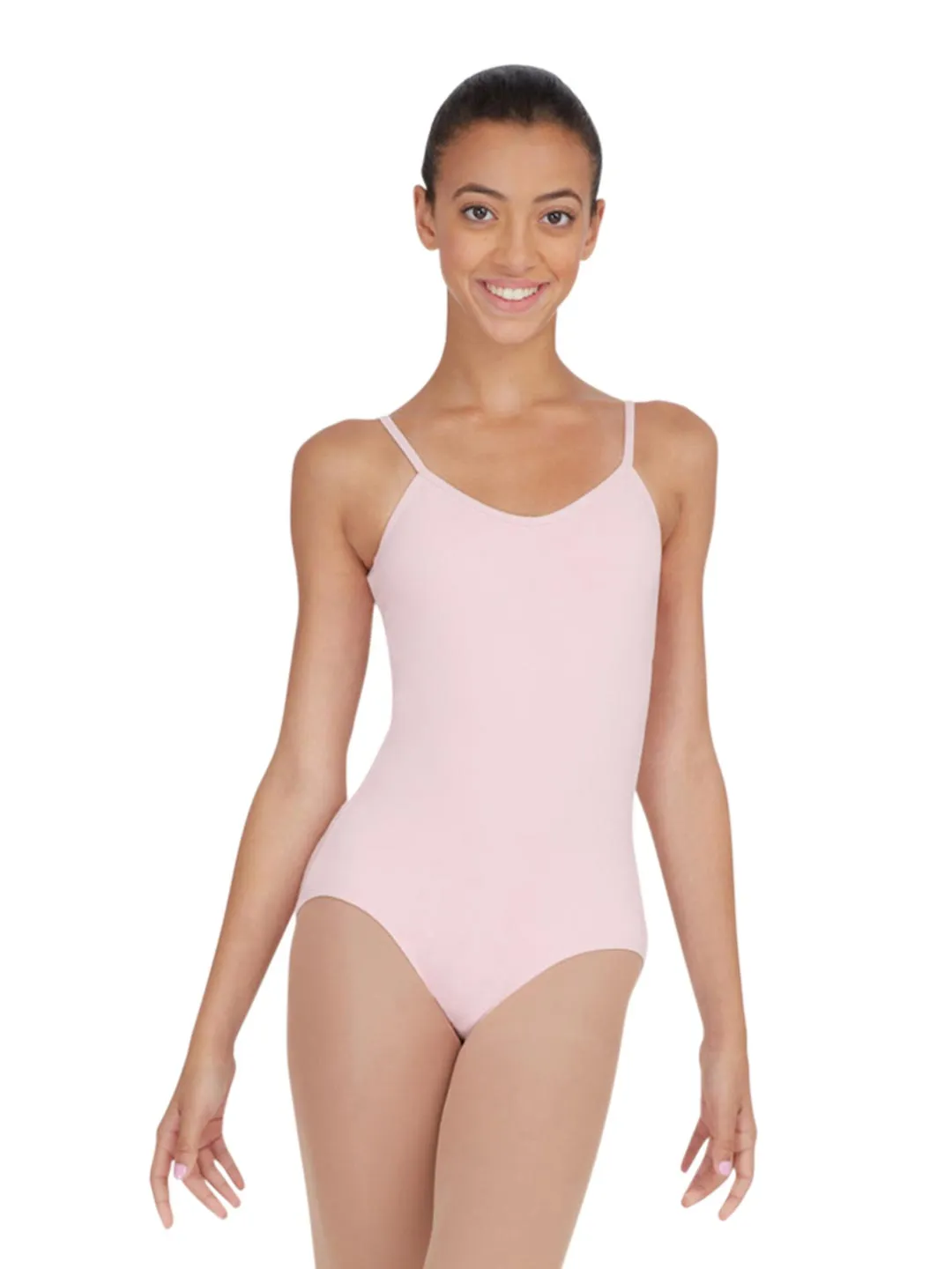 CAPEZIO CC102C  V NECK CAMISOLE LEOTARD