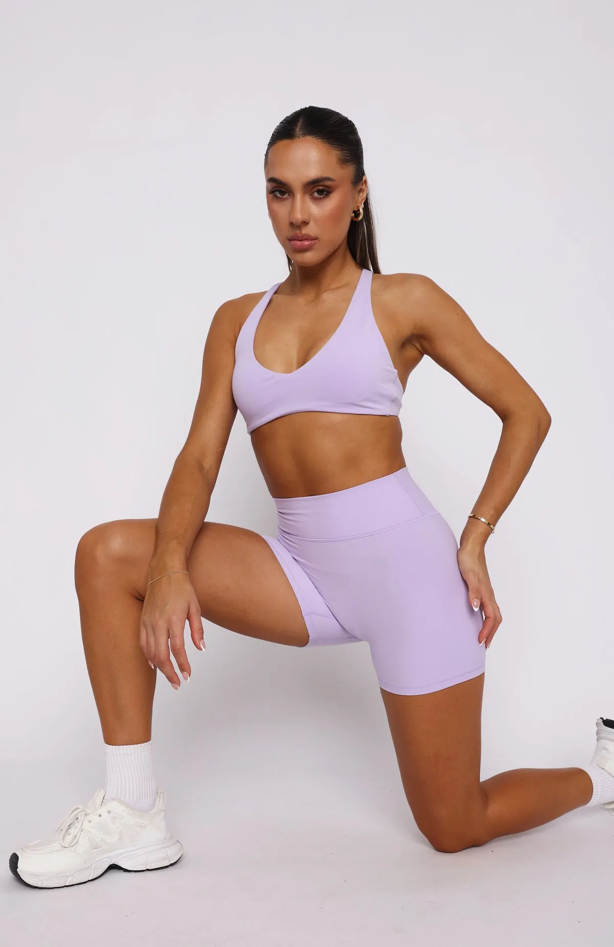 Energize Me Sports Bra Lilac