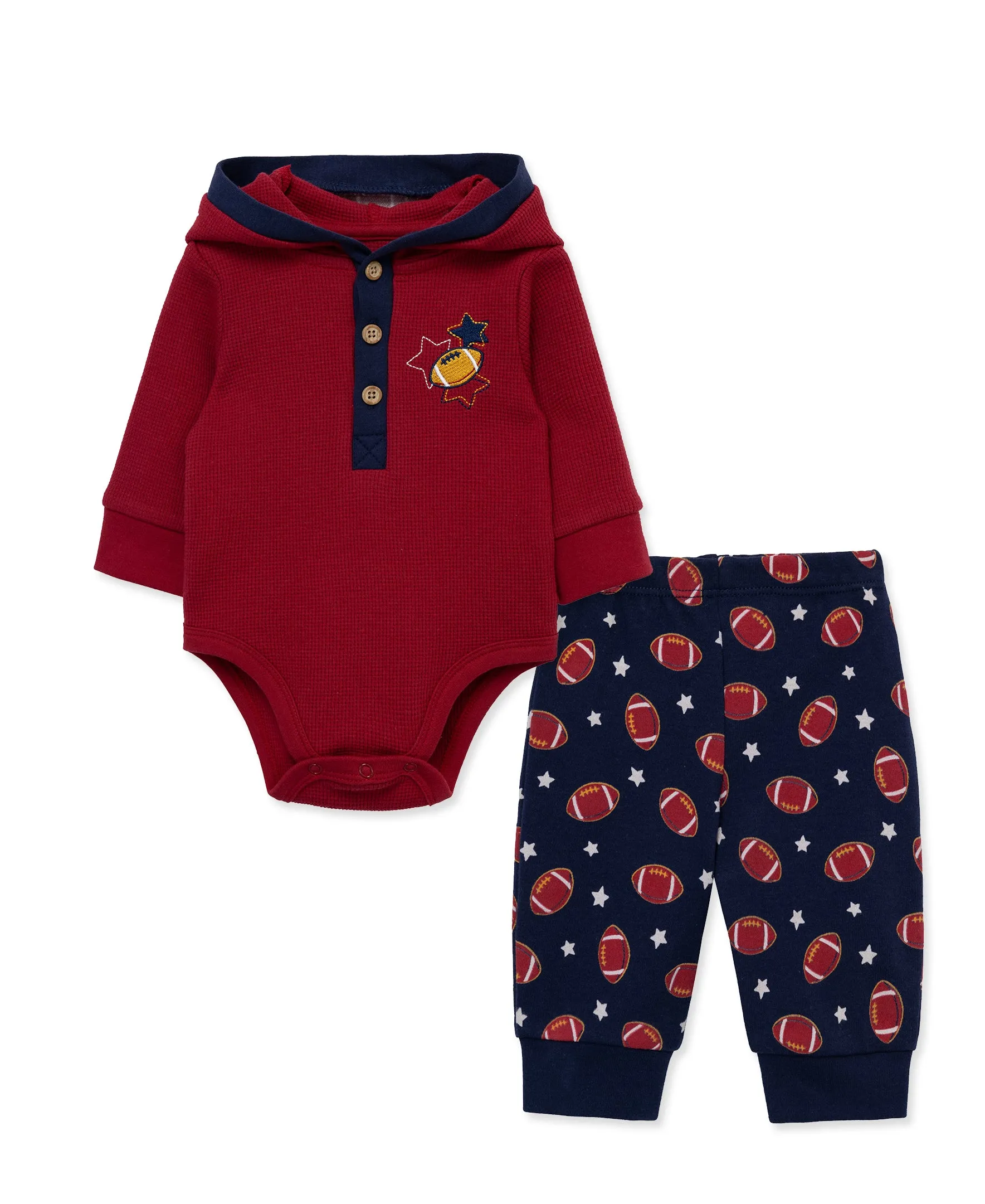 Football Bodysuit & Pant Set (12M-24M)