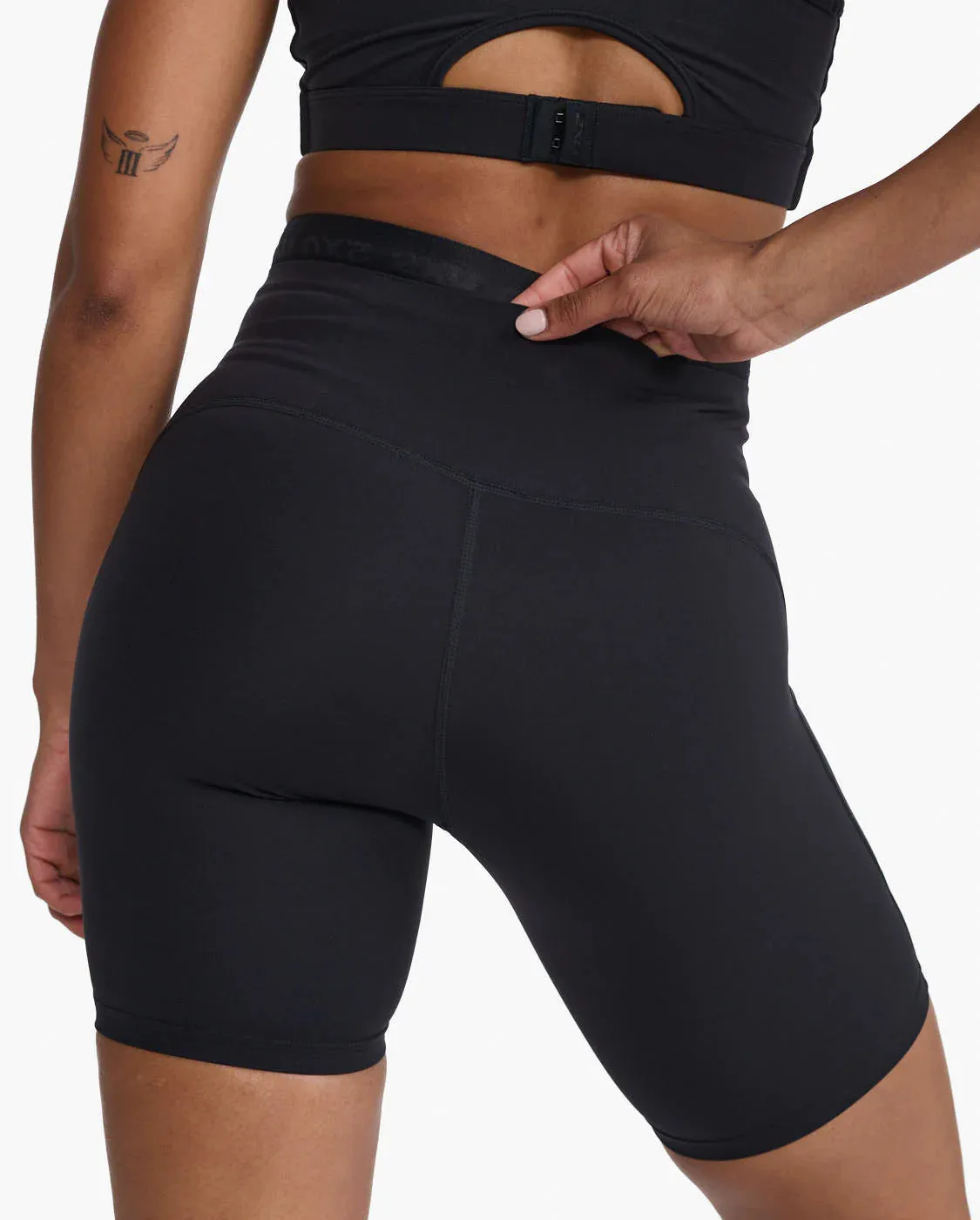 Form Stash Hi Rise Bike Short - Black