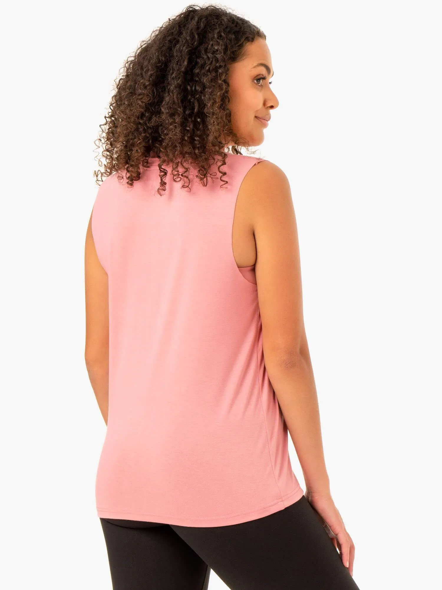 Foundation Muscle Tank - Blush Pink