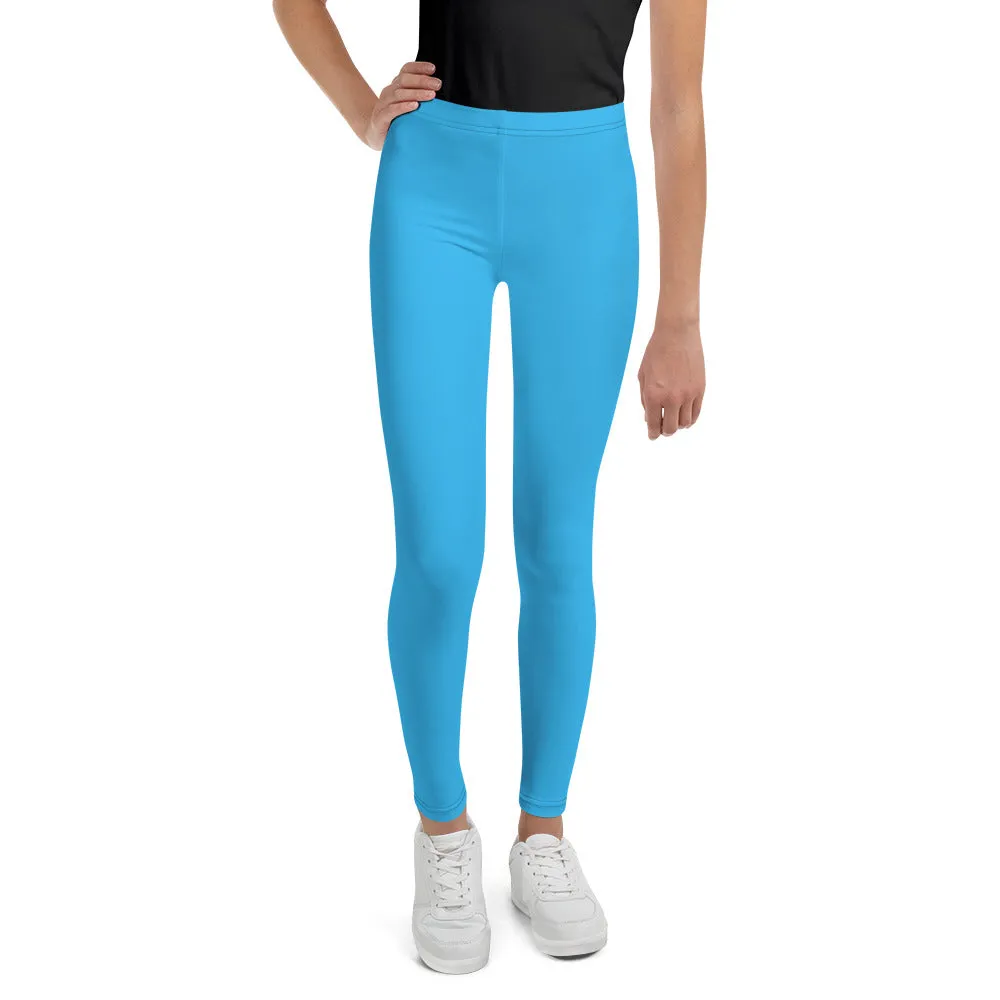 GG - Youth Leggings - Deep Sky Blue