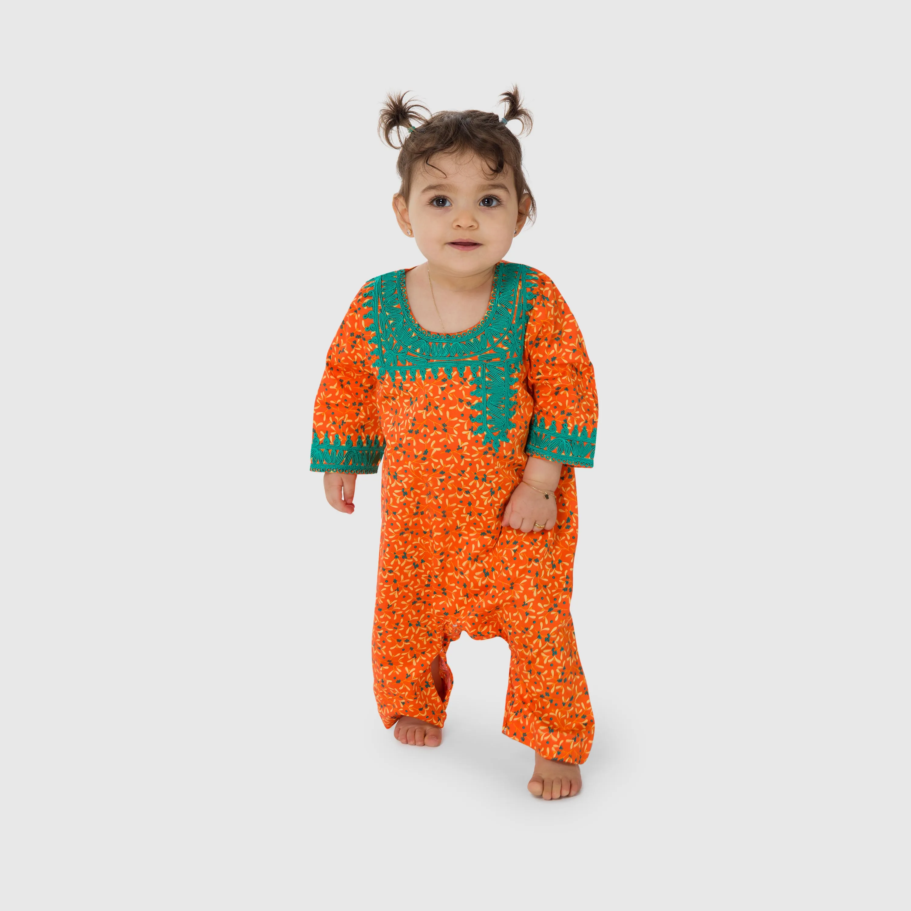 Jalabiya Onesie Farah Collection - Orange