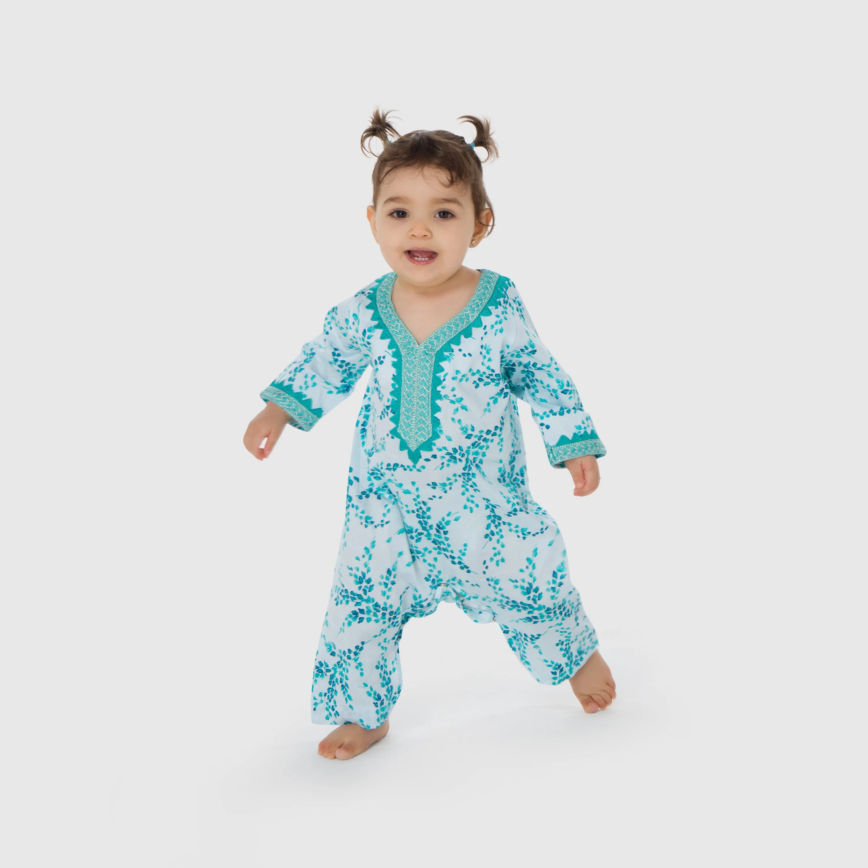 Jalabiya Onesie Hayat Collection - Light Blue