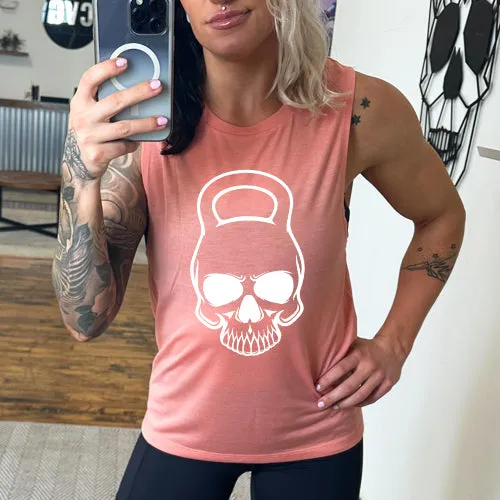 Kettlebell Skull Muscle Tank