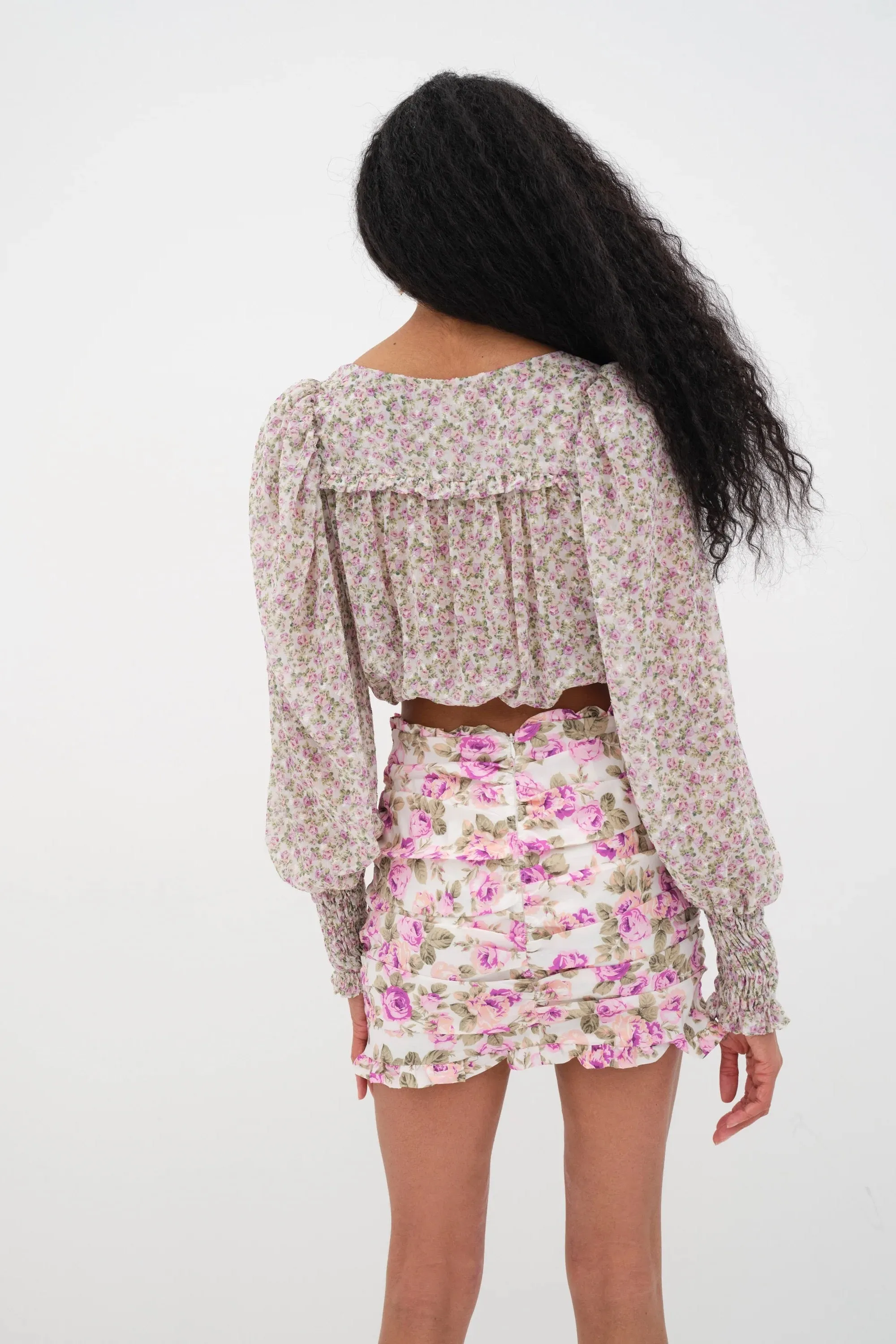 Miliani Mini Skirt ~ White