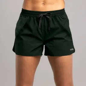 Side Split Short 3" Women's DARK MILITARY GREEN