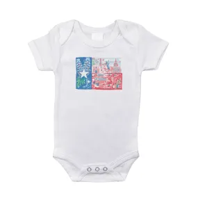 Texas Pride Baby Onesie