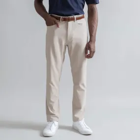 The Tan Performance Stretch Franklin 5 Pocket Custom Pant