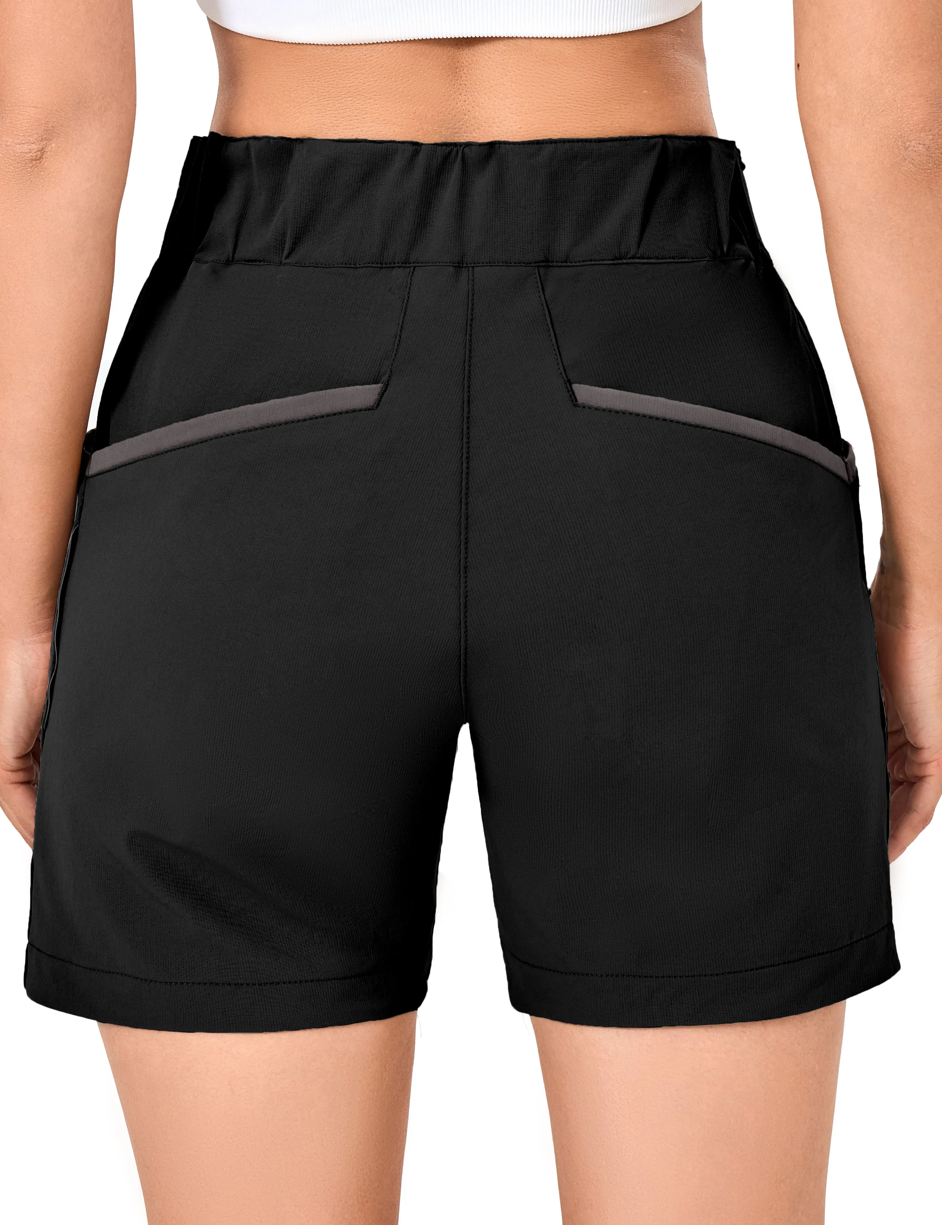 Women's Stretch Quick Dry Shorts for Hiking Travel Casual