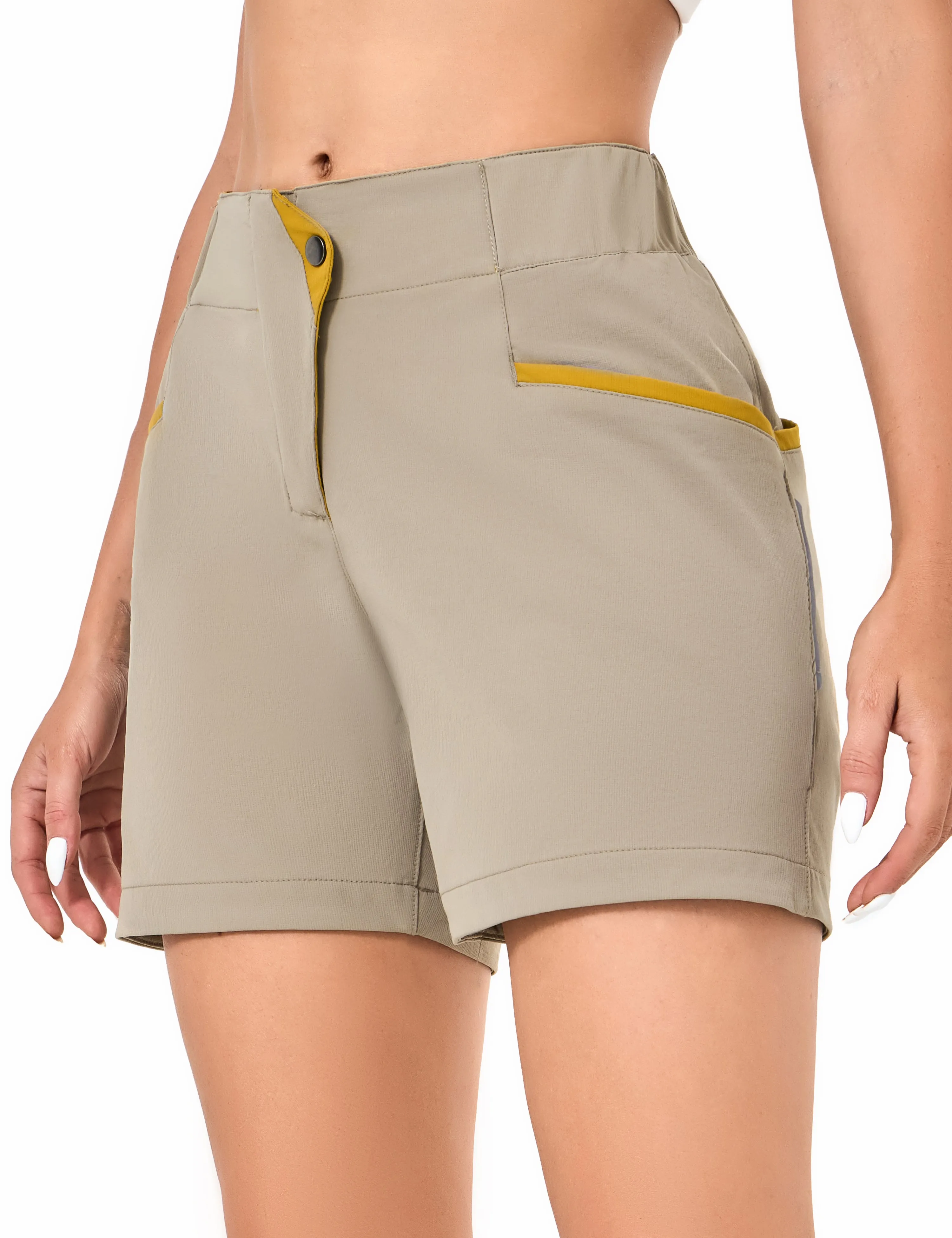 Women's Stretch Quick Dry Shorts for Hiking Travel Casual