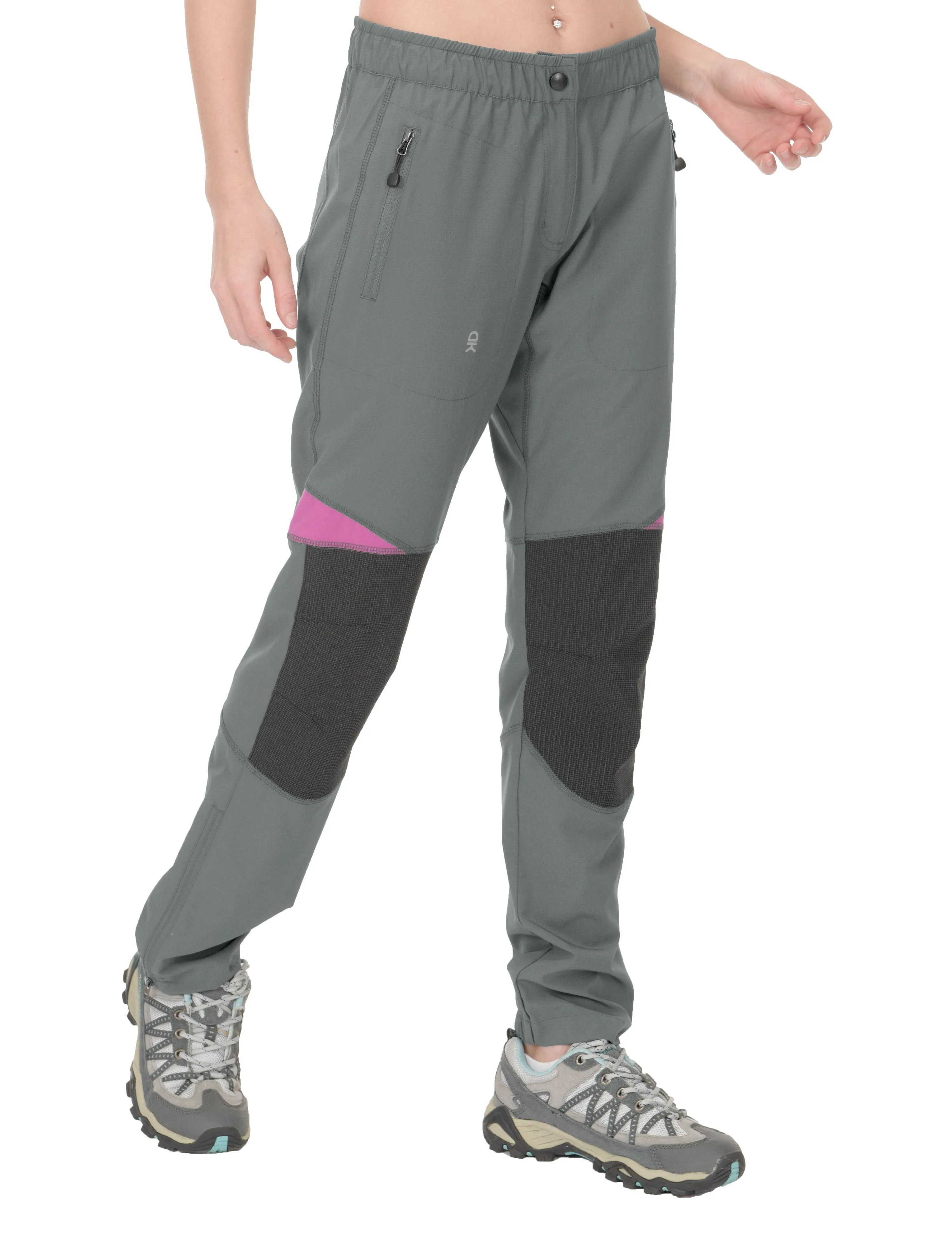 Women's UPF 50 Reinforced Knees Climbing Hiking Pants