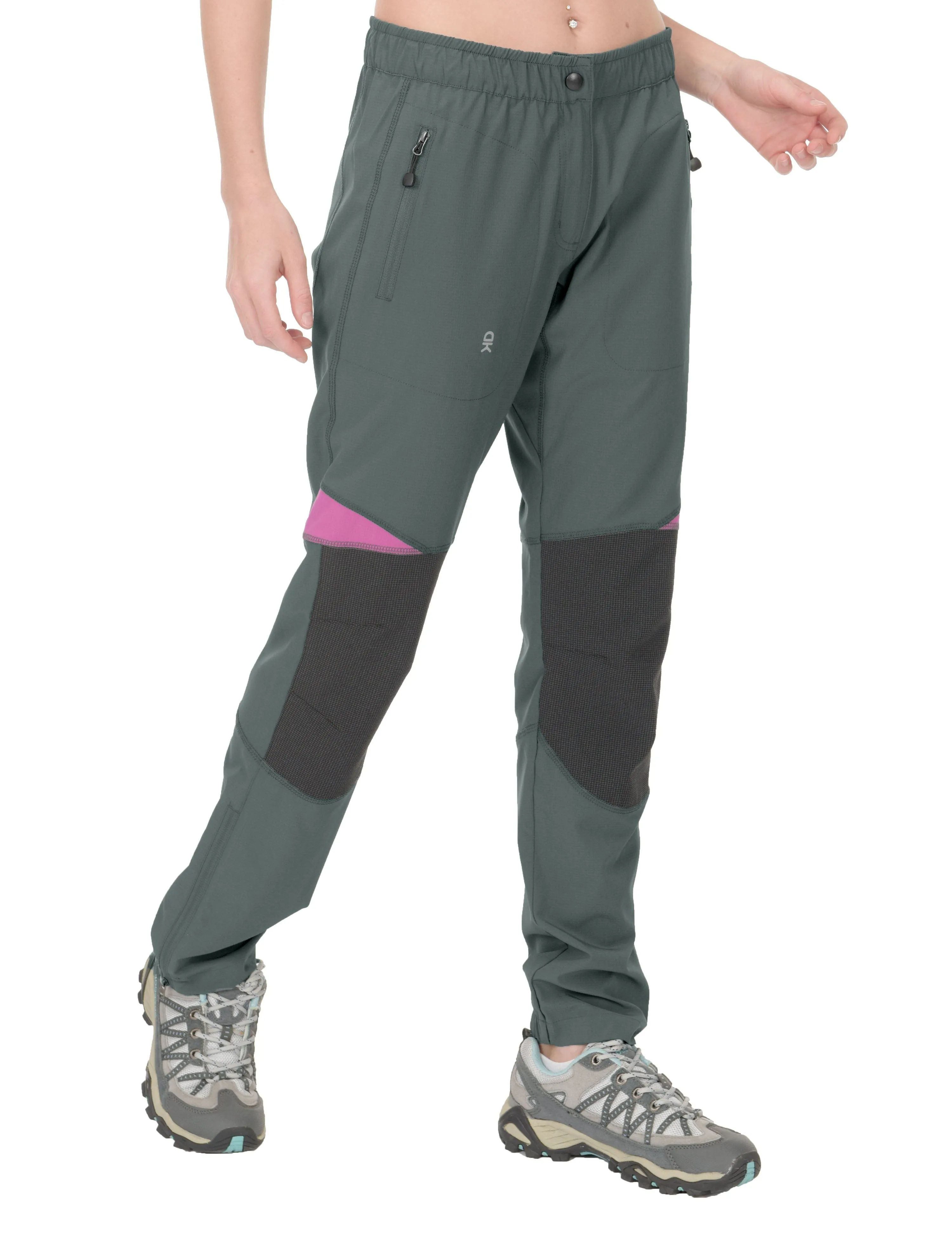 Women's UPF 50 Reinforced Knees Climbing Hiking Pants