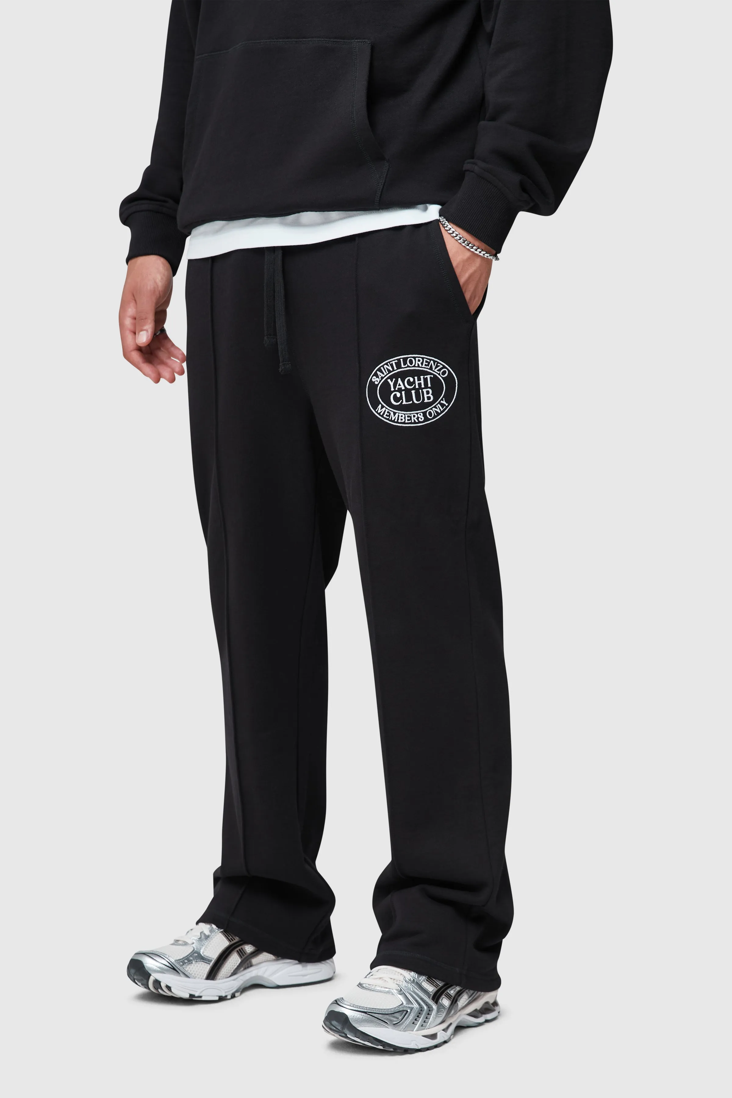 YACHT CLUB TRACKSUIT - BLACK