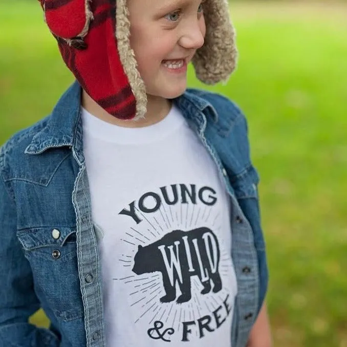 Young, Wild & Free - Youth & Baby Shirt